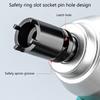 2pcs Angle Grinder Wrench Attachment 1/2Inch Socket Adapter 4Pin Driver Spanner for Cordlessly Impact Tool Removal Tool