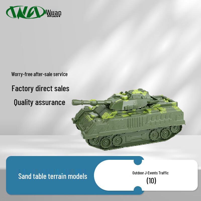 Military Sandbox Plastic Vehicle Models