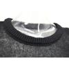 Women Elegant Soft O-Neck Sweater Autumn Winter Perspective Knitwear Pullover Long Sleeve High Street Knitwear