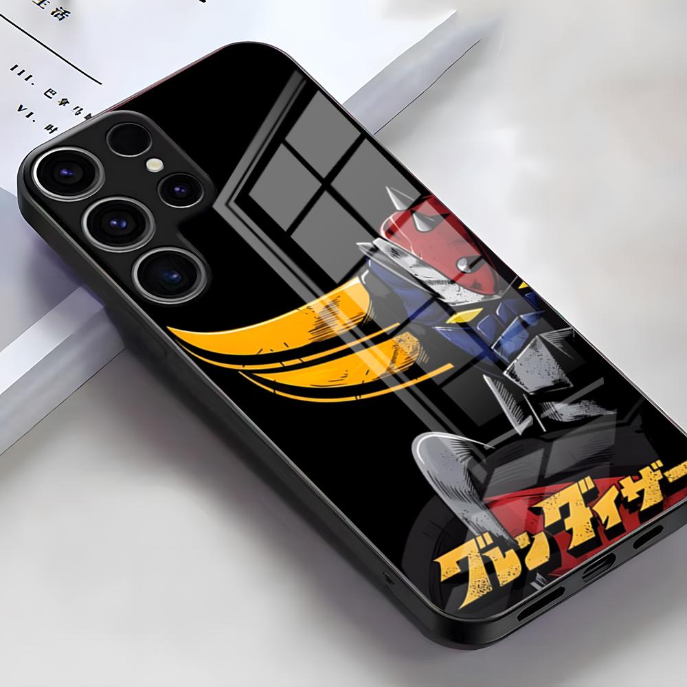 UFO ROBO GRENDIZER GOLDORAK Phone Case For Samsung S25 Edge Ultra S23 S22 S21 S20 Ultra Plus S24 Fe A54 A53 A25 Glass Cover