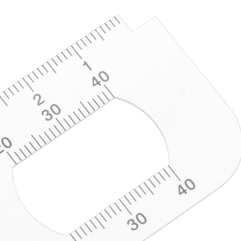3Pcs Eye Measurement Ruler Distance Pupil PD Measuring Gauge 2 In 1 Ophthalmology Tool