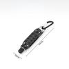 Portable Multifunctional Screwdrivers Set with Emergency Light Detachable Bits Opener Mini Spanner Kit  Key Chain Accessories