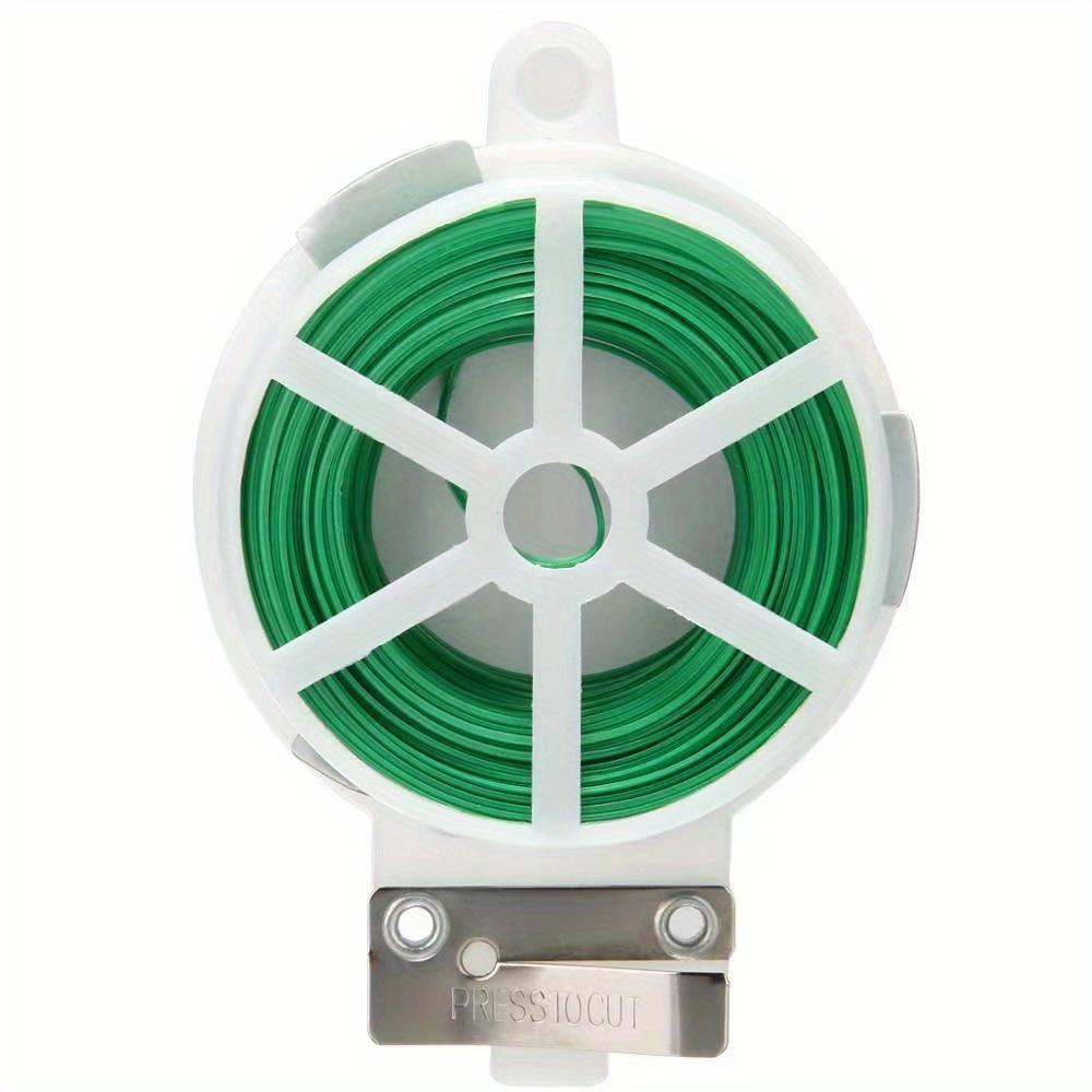 30m Gardening Binding Wire, Plastic Twist Ties, Plant Fixing Wire, Portable Garden Cable Ties, Gardening & Lawn Care