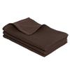 Bloom Gauze Face Set of Senshu Cotton Japanese-Made Towels, 3, Speed-Dry Towels, Quick-Drying, Lightweight, Thin, 100% (Brown)