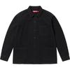 Flannel Pajama Shirt Black