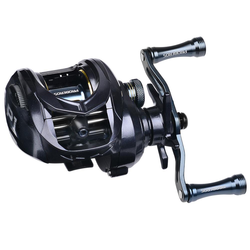 Baitcasting Fishing Reel Magnetic Brake System High Speed Fishing Reel Right Left Hand Casting Reel for Fresh Saltwater