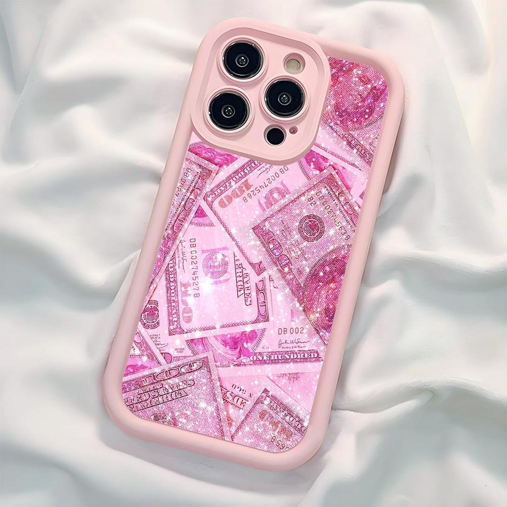iPhone 15/16/17 Pink Groove Sky Eye Phone Case