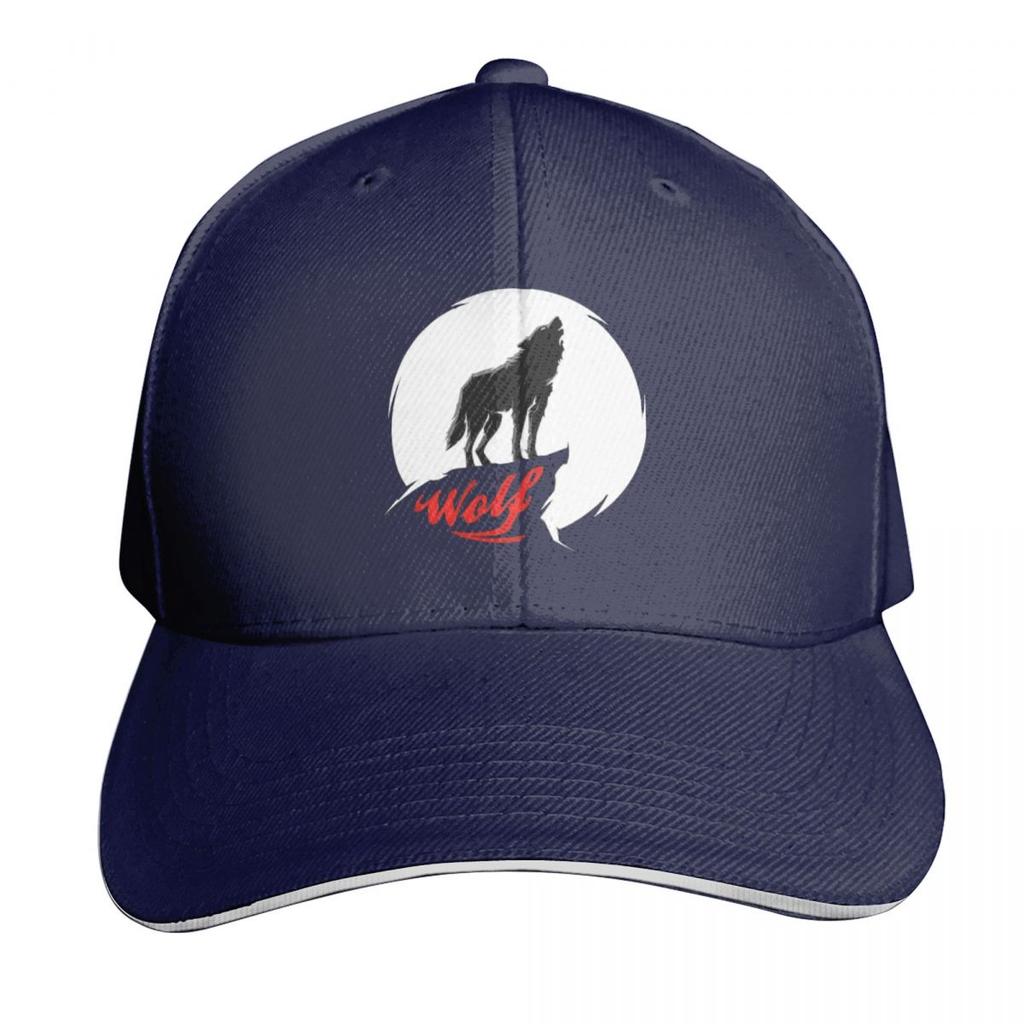 Wolf Howl Of A Wolf Cap Fashion Casual Baseball Caps Adjustable Hat Hip Hop Summer Unisex Baseball Hats