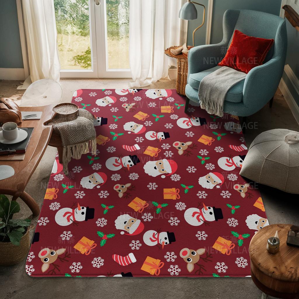 

Ковер у входа в дом Домашний коврик у двери Гостиная Ванная Комната Ноги ванная комната Нескользящие коврики с водопоглощением для ванной Счастливого Рождества зима 400mmx600mm