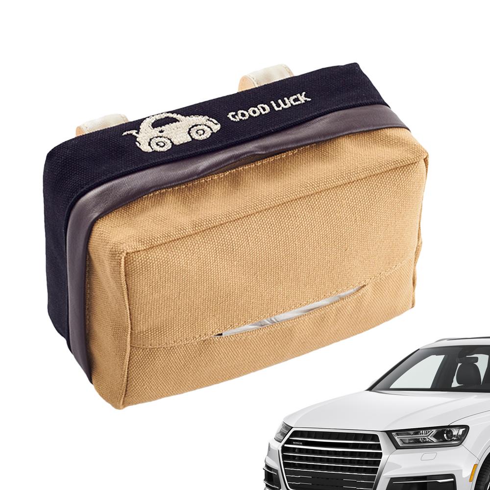 

Автомобильный органайзер для салфеток Принадлежности Автомобильный холщовый держатель Чехол Органайзер на спинку сиденья Автомобильный держатель для салфеток Диспенсер для салфеток для автомобилей Внедорожников Офисов Домов на колесах