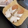 Half slippers women's summer wear new one-pedal pregnant women's single shoes soft-soled bag head sandals