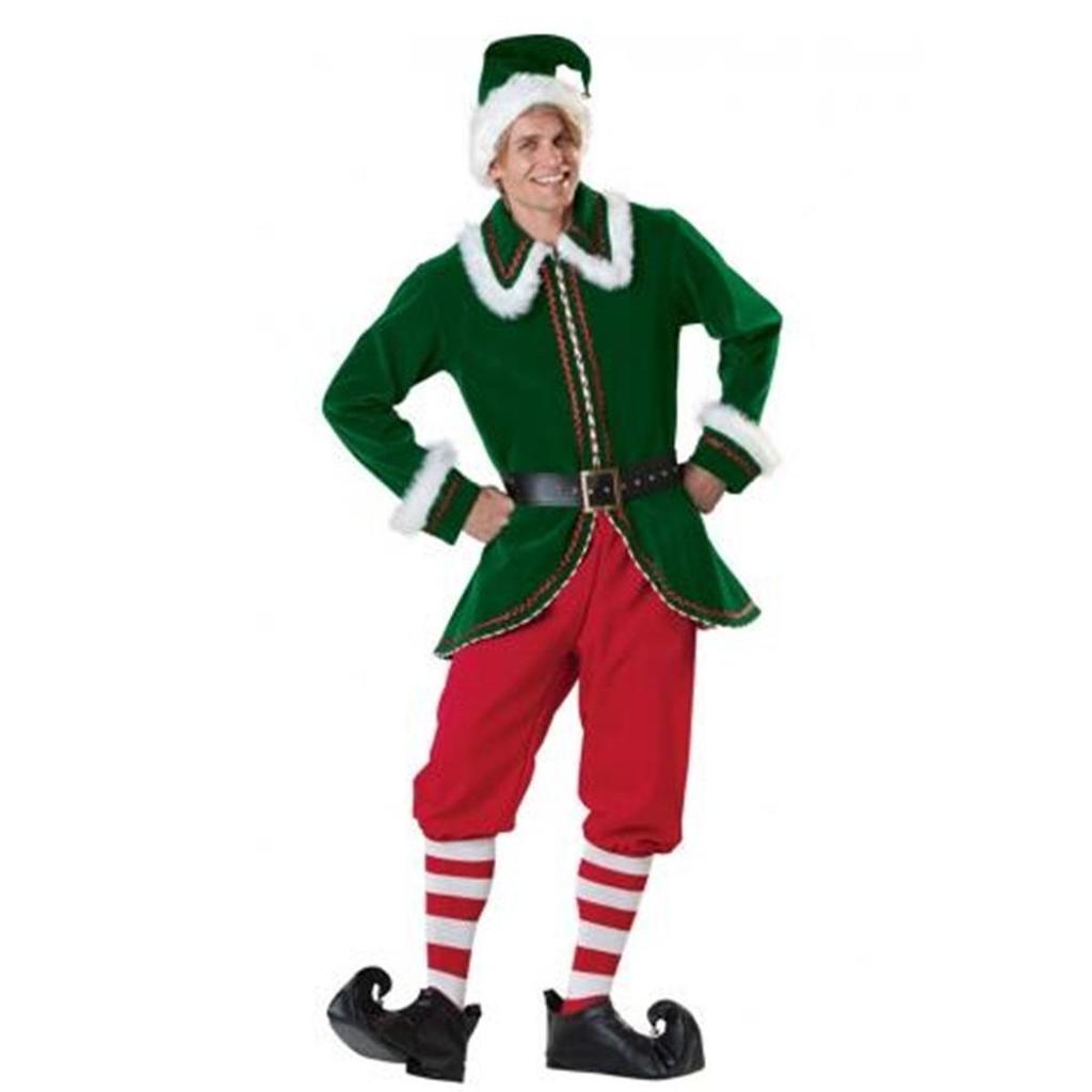 Adult Green Christmas Tree Costume for Cosplay & Parties