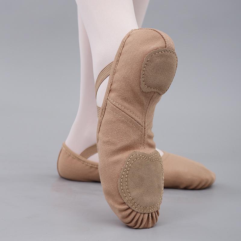 Women's and Children's Full Stretch Fabric Soft Sole Dance & Yoga Cat Paw Shoes