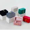 New Velvet Mini Ring Box Portable Earnail Pair Ring Jewelry Packaging and Storage Box