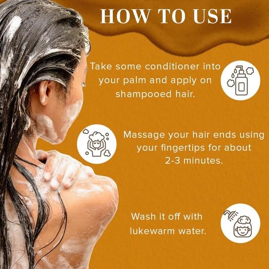 KHADI NATURAL Ziołowa odżywka do włosów Pomarańcza i Trawa cytrynowa|Ziołowa odżywka do włosów puszących się|Odżywka do włosów zniszczonych- 210 ml