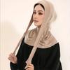 Tie Back Instant Hijab - Laven Fashion Spring Summer Breathable Long Hijab Women's Full Neck Ready-to-Wear Hats