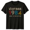 Vintage 1984 Aged To Perfection Unisexs TShirt 42nd Birthday Gift