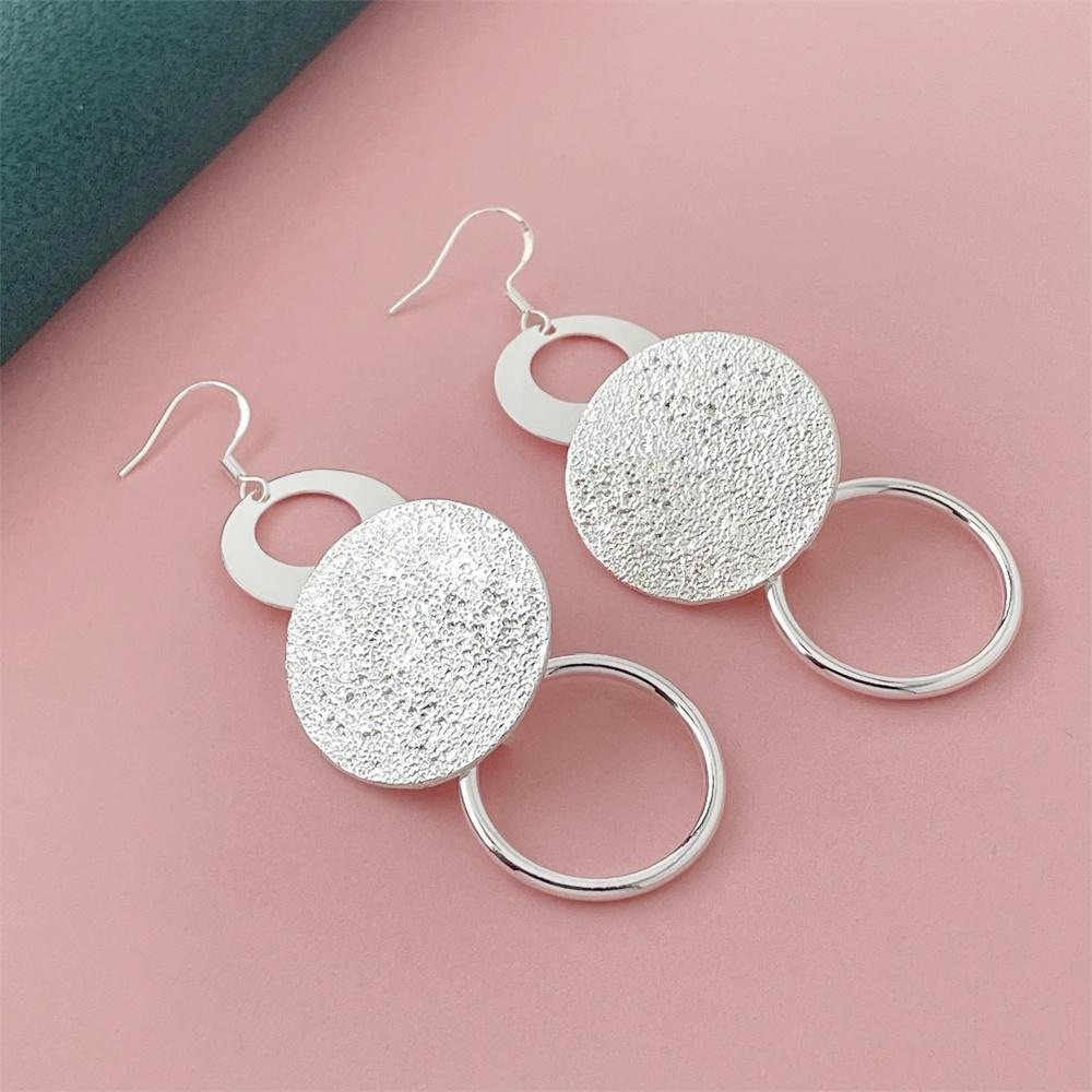 

Оригинальные серьги-сердечки из серебра 925 пробы для женщин, изысканные студенческие аксессуары, ювелирные изделия, свадебный подарок