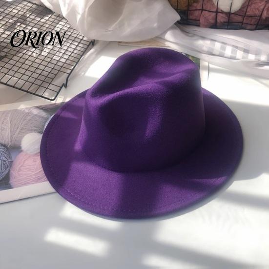 Trendig Daglig Användning Hatt Unisex Fedora Hatt, Kort Brätte Ullblandning Retro Panama Keps, Filt Vinter för Män Kvinnor 1920-tals Festkostym Sofistikerad Formell