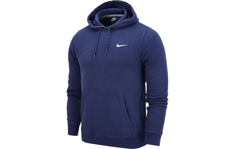 Nike Sweatshirts Men s Blue Hooded Moderate Regular 916271-410 L