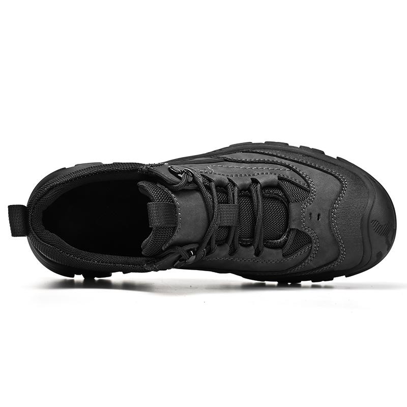 High Quality Brand Leather Shoes Soft SoleCasual Shoes Comfortable Travel Outdoor Mountaineering Anti Oversized Sports Shoes