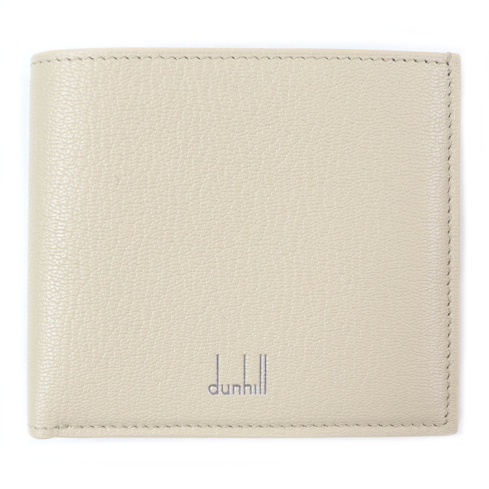 Pristine Dunhill Bifold Wallet Duke Billfold light beige leather mens Used