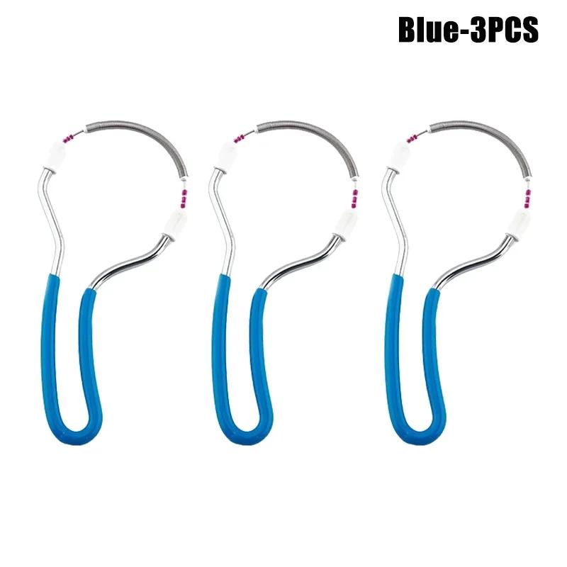 1-80 Stück Gesichtshaarentferner Fadenepilierer Gesichtsepilierer Schmerzloser Lippen Kinn Nacken Haarentferner Feder Gesichts-Schönheitswerkzeuge für Frauen