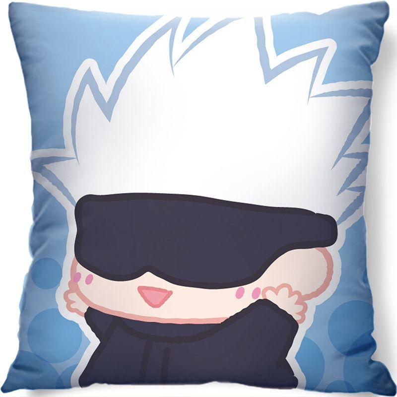 

Gojo Satoru Jujutsu Kaisen peripheral pillow Itadori Yuji animation dormitory bedroom sofa cushion two-dimensional square pillow 45X45CM pillowcase