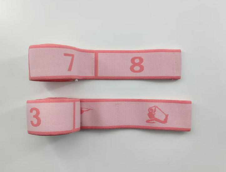 Kids' 8-Grid Stretch Band: Dance & Yoga Elastic Resistance Band