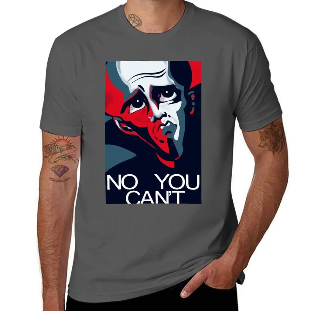 Megamind No You Cant TShirt Graphic Shirts Man T Shirt Vintage T Shirts Tshirts for Men Cotton 2025 New Model