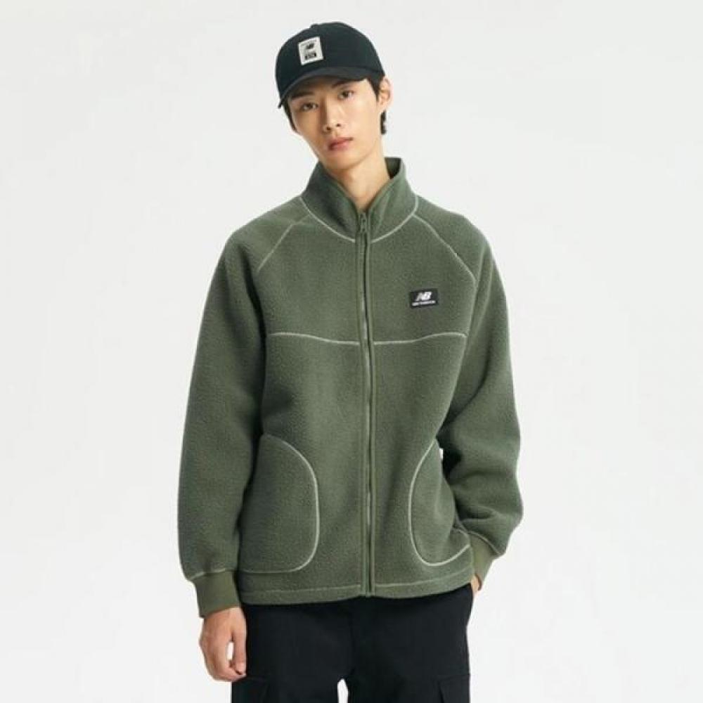 

Sellerhub Sports New Balance Zip Up Fleece Full Zip Up Nbmdd4s131 40 100(L)