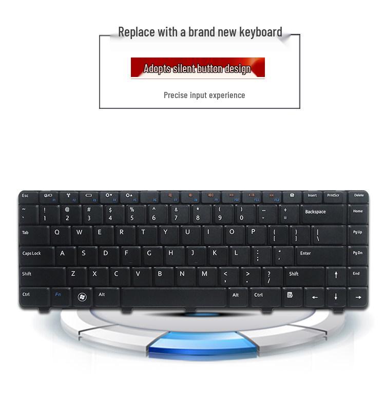 Compatible Keyboard for Dell N4010, N4020, M4010R, N4030, N5020, N5030, N3010
