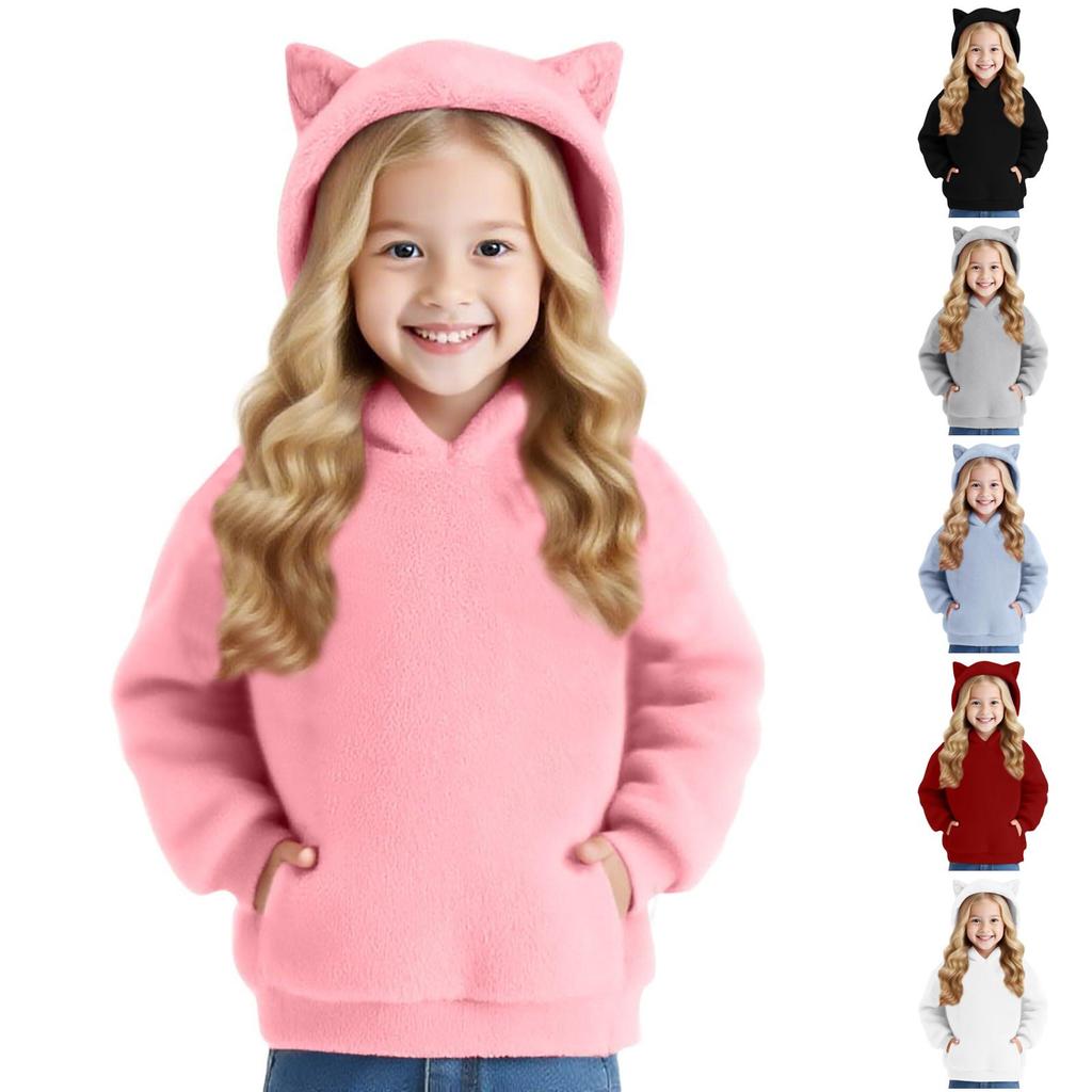 Kids Casual Pullover Hoodie for Everyday Wear