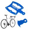 Bike Chain Checker Aluminum Alloy Chainring Wear Checker Measurement Tool for Bike Chain Link Replacement and Repair
