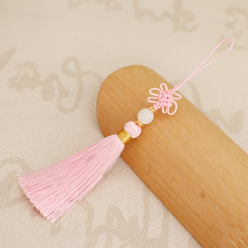 

Подвеска-кисточка в китайском стиле с бусинами на удачу, украшение на китайский Новый год, подвесные украшения для Праздника весны, Лунный Новый год