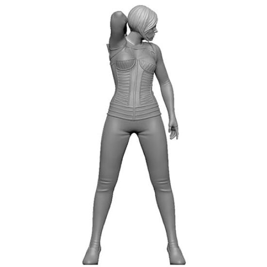 Sol Model Female Warrior Margot 3D Printer Kit C734 1/35