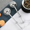 Tea Maker Loose Leaf Tea Infuser Stainless Steel Tea Ball with Fine Mesh Strainer And Retractable Long Handle Reusable Tea Steeper for Herbal Black