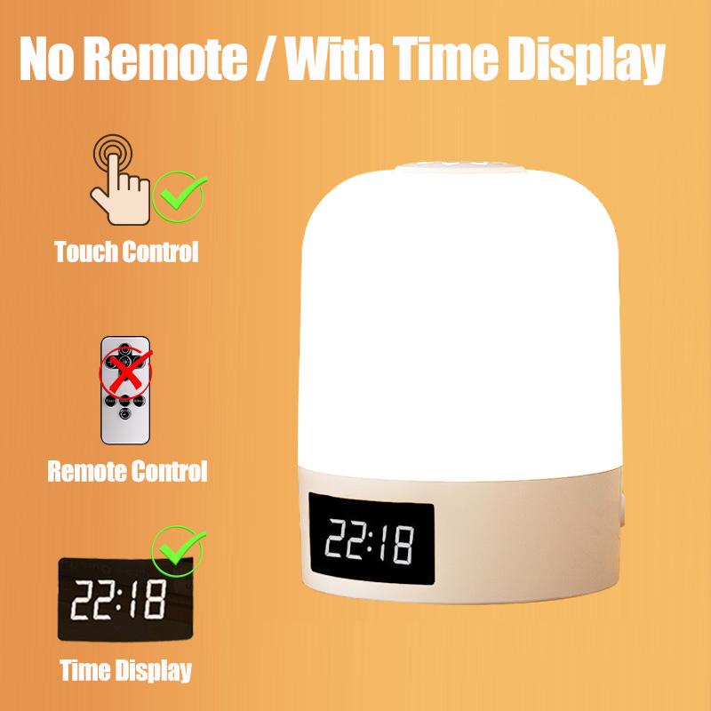 Touch Night Light Rechargeable 3 Color Wireless Baby's Room Bedside Lamp USB LED Night Light Ambient Soft Light For Kids Gift