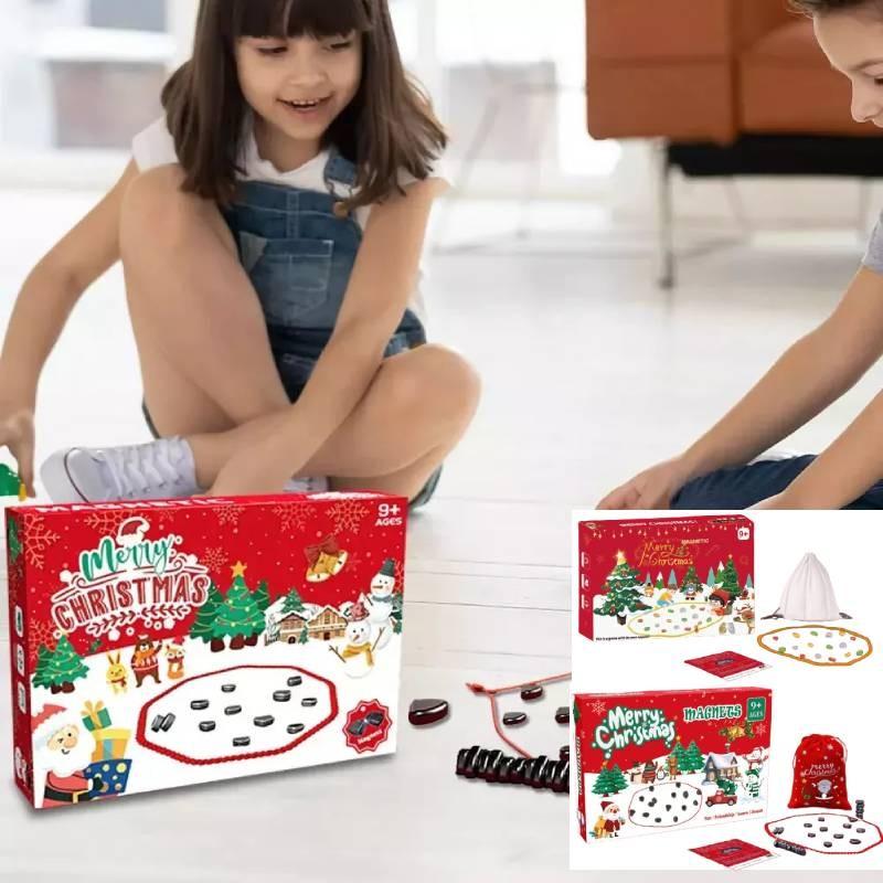Chess Magnetic Christmas Game Fun Table Top Magnet Game For Party Toy Travel