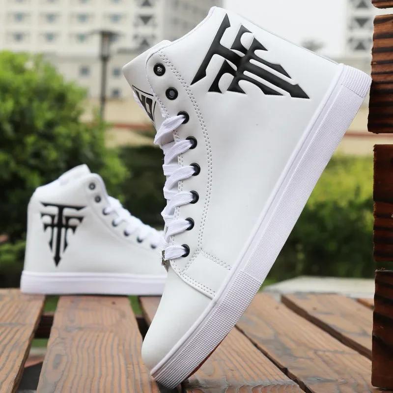 Neue Herren Freizeit Schuhe High Top Herren Sneaker Bequeme Herren Board Schuhe Männliche Flache Stiefel für Herren Laufschuhe für Herren