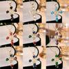 Gold & Silver Plated Religious Necklace Heart Cubic Crystal Chain Necklace  for Women
