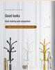 European Style Floor-Standing Coat and Bag Rack for Bedroom