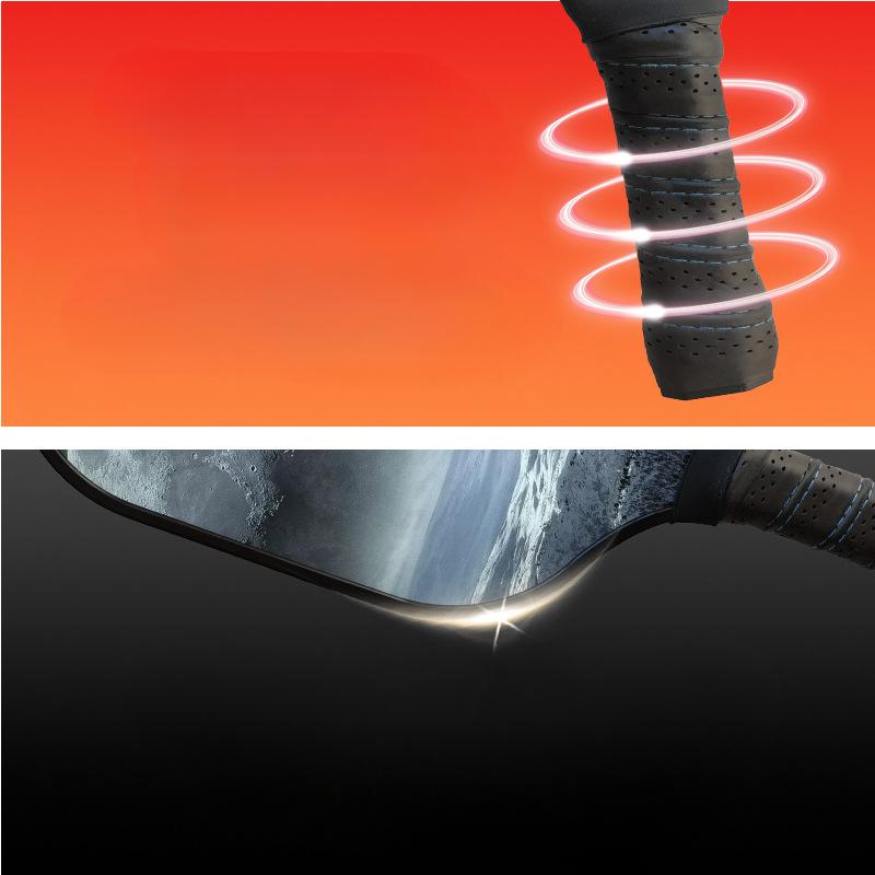 Pickleball Bat Fiberglass Honeycomb Core Competition Professional Sports Pick Ball Set