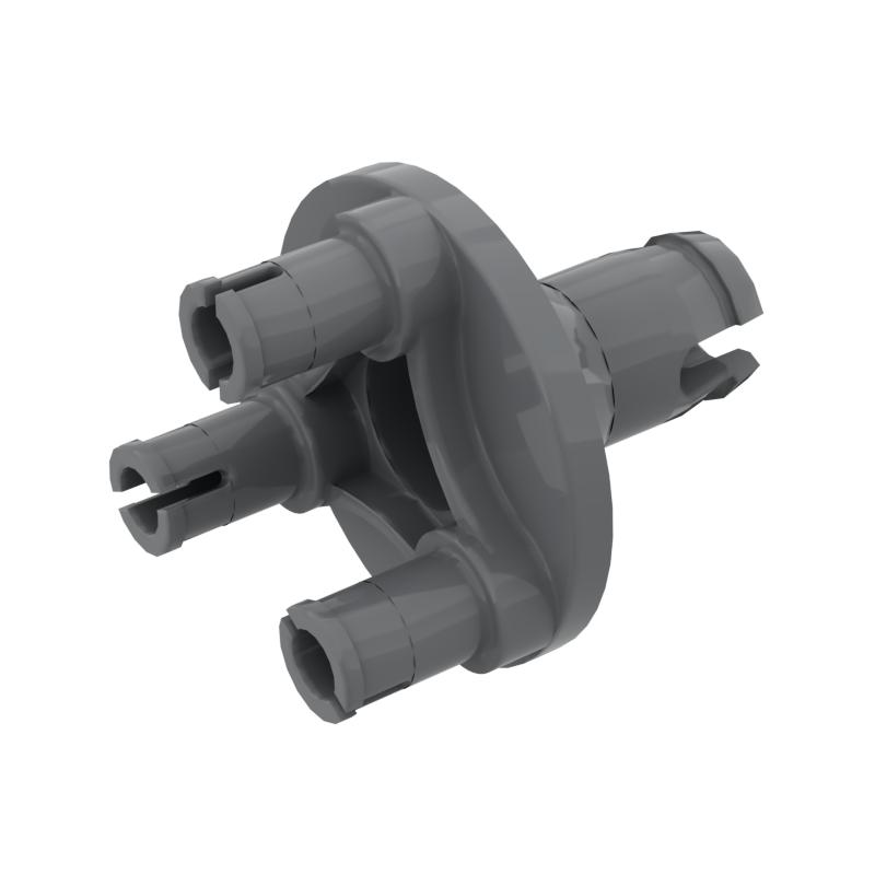 

Rainbow Pig MOC Parts 69636 Steering Wheel Hub Holder High-tech Building Blocks Classic Brand Kids DIY Educational Spare Toys