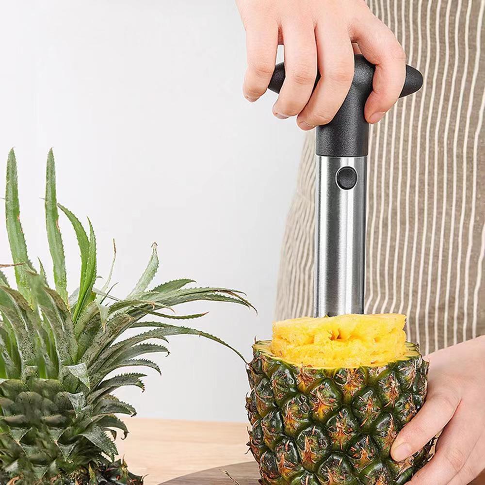 Pineapple Peeler and Corer: Skinning, Slicing, and Coring Tool
