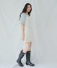Paul And Alice Backless Strap Mini Dress / Cream