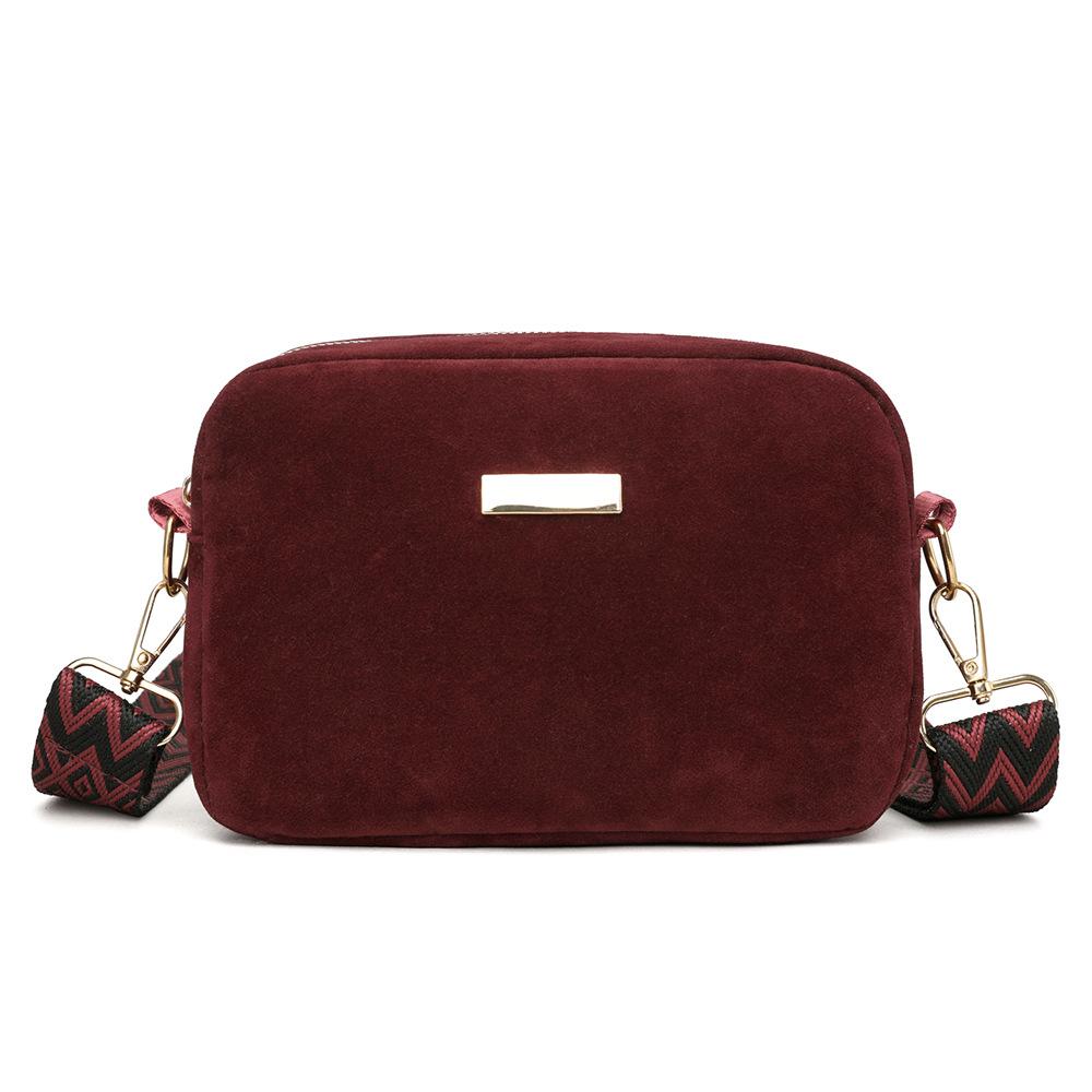 

Single-shoulder Camera Bag, Fashionable, Simple and Individual, Crossbody Mobile Phone Coin Purse красный