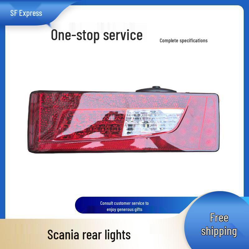 Scania Truck LED Rear Tail & Brake Light 2380955 - 238 Tail Light Cover - Driver