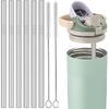 MIMORE Metal Straw for Owala Freesip Sway 30 Oz - 6 PCS Satinless Steel Straws Compatible with Owala Straw Replacement - Resuable & Dishwasher Safe