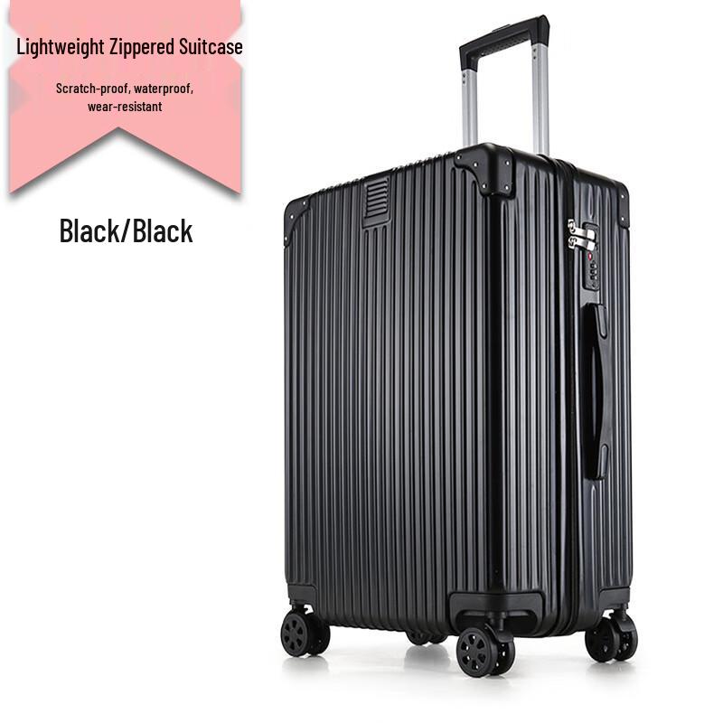 OEING Zipper Lock Travel Suitcase